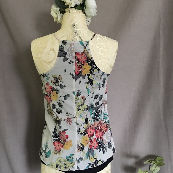 Floral racerback tank - Picture 2 of 2